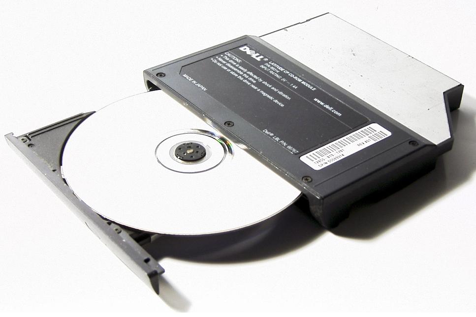 CD-ROM https://upload.wikimedia.org/wikipedia/commons/thumb/6/6a/CD-ROM_Drive_%28Dell%29.jpg/220px-CD-ROM_Drive_%28Dell%29.jpg